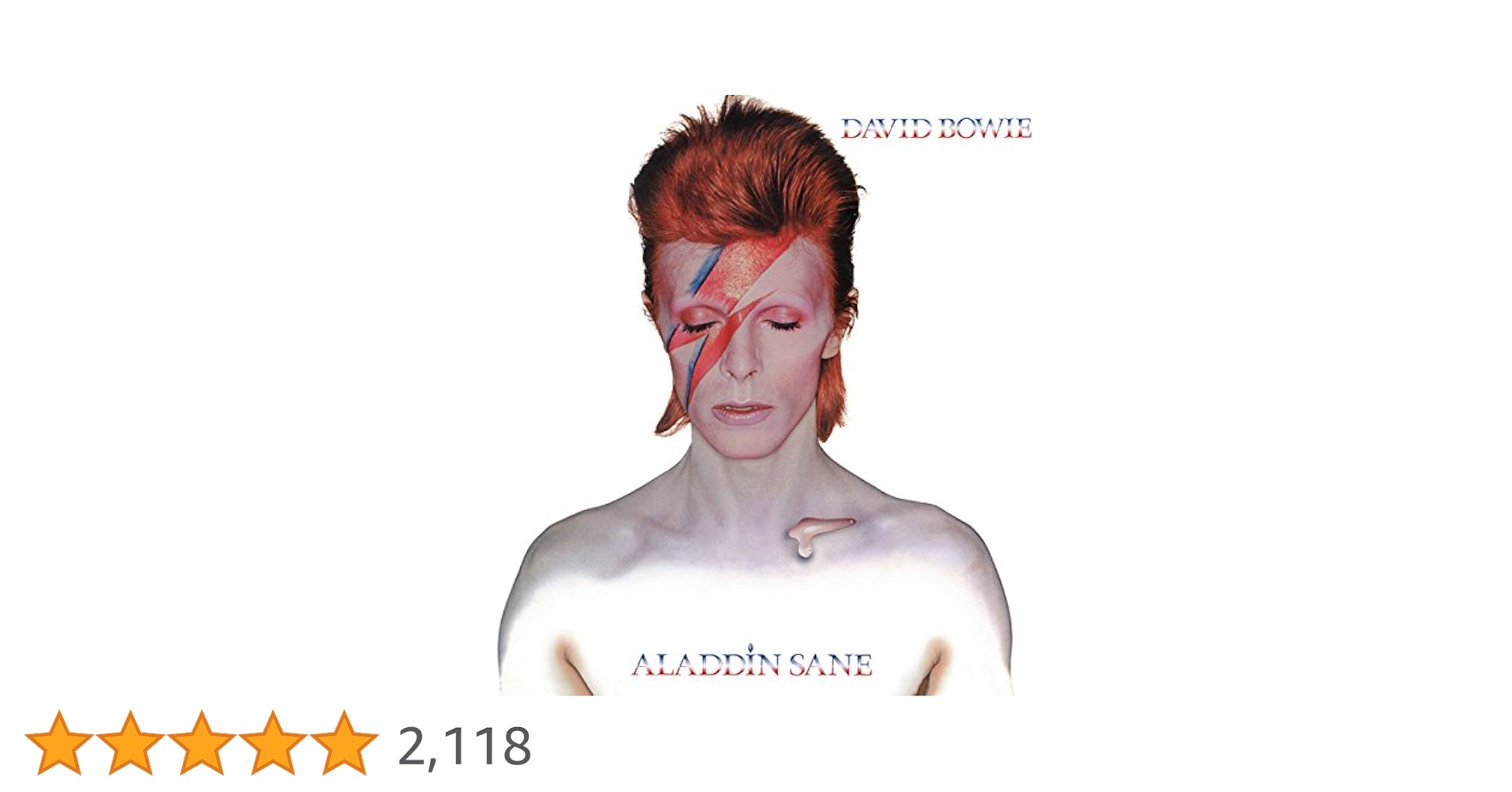DAVID BOWIE/デビッドボウイ　アラジンセイン　Aladdin Sane Amazon.co.jp: アラジン・セイン: ミュージック